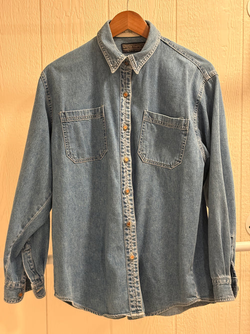 Denim Button Up